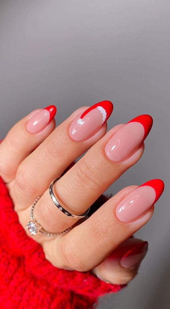 Reasons for choosing red french manicure