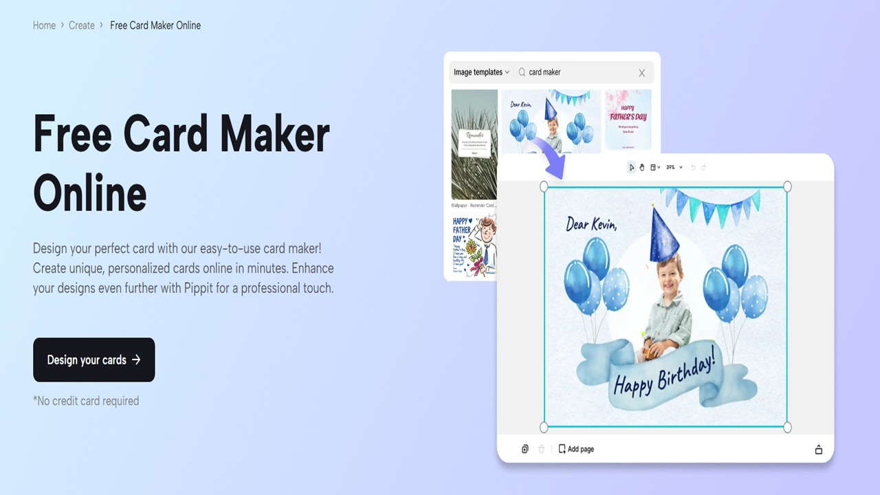 Create Business Cards Instantly: Pippit AI by CapCut